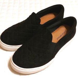 Lane Bryant Quilted Slip On Sneaker Black